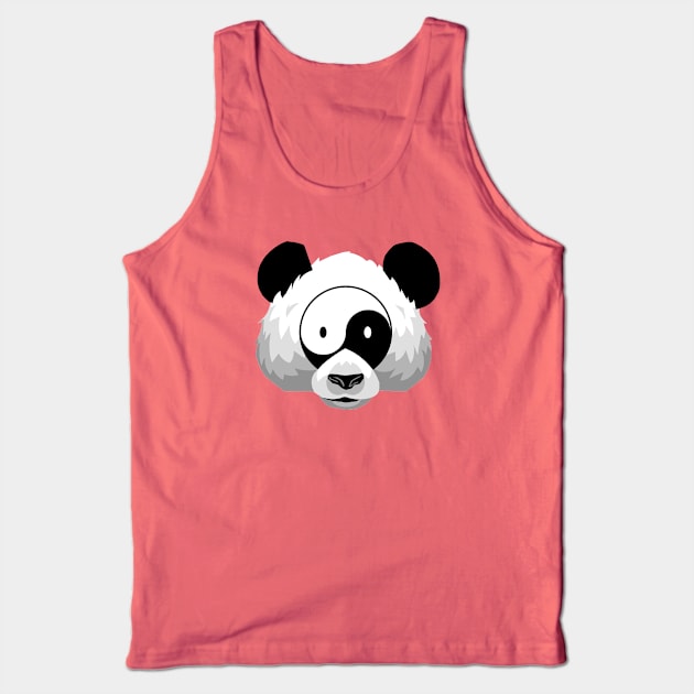 YING YANG PANDA Tank Top by ugurbs